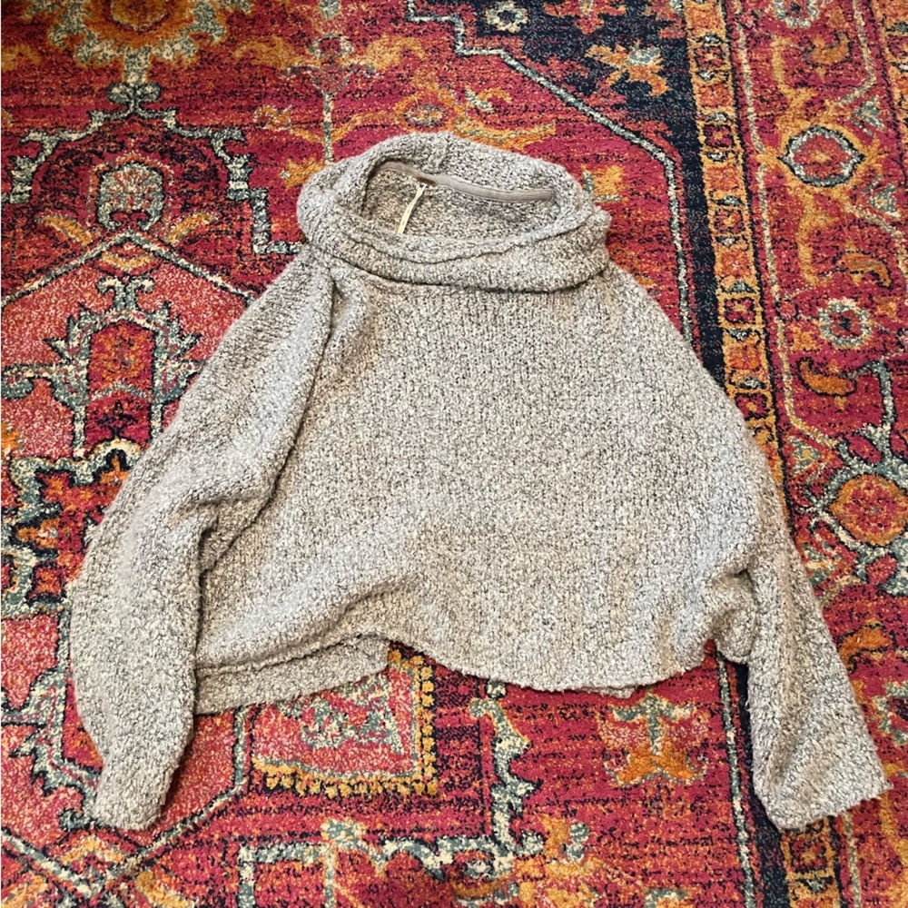 Free People Cowl Neck Sweater